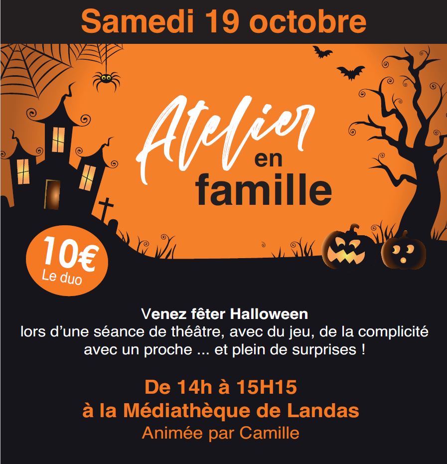 Atelier en famille special HAlloween